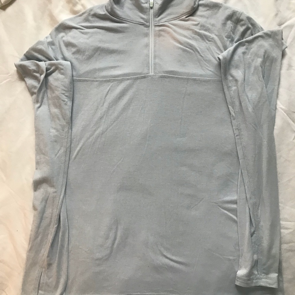 Abercrombie Sky Blue Athletic Pullover Activewear